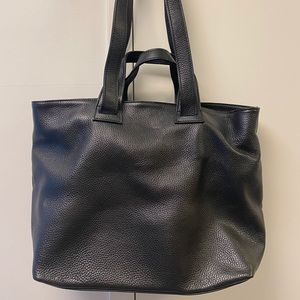 Shoulder leather bag